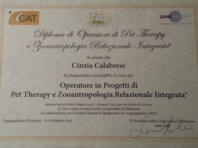 01_2015_Operatrice di Pet therapy e Zooantropologia Relazionale Integrata